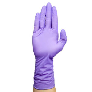 nitrile gloves purple